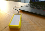 タッチ式 モールス符号入力USBキーボード Forethumb (フォーサム) BKモデルの写真1