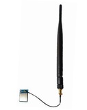 ES920LRシリーズ用 アンテナ用同軸ケーブル (U.FL-SMA) 100mm 防水