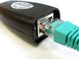 USB延長用 LANケーブル(RJ-45) 変換アダプタの写真2