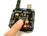 Arduino 赤外線アナログ心拍(脈拍)センサーシールドの写真2